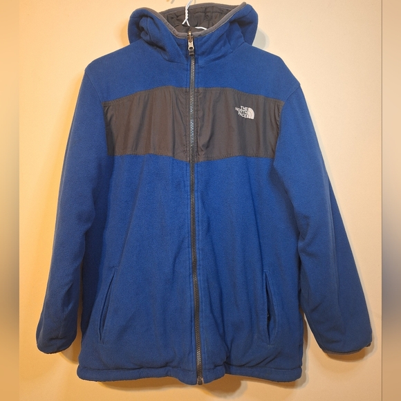 The North Face True or False Reversible Fleece winter Jacket Boys' XL polartech - Picture 13 of 16